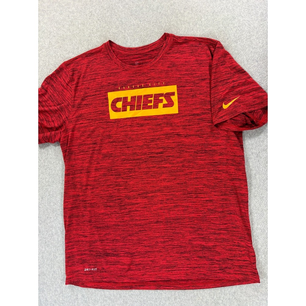 Kansas City Chiefs Nike On Field Practice Shirt (Men's XL) Red